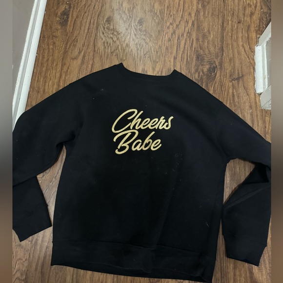 SMASH AND TESS CHEERS BABE SWEATER L/XL - Picture 1 of 2
